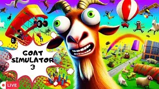 🔴 LIVE: Ultimate Goat Simulator 3 Gameplay - Epic Fails & Funny Moments 🐐✨