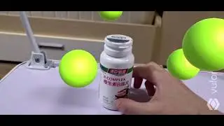 3D Vial AR using Vuforia Object Scanner