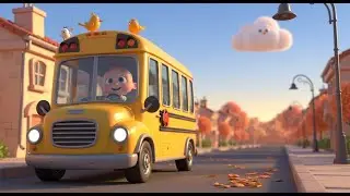 Wheels on the Bus Don&rsquo;t Cry Baby | Comforting Nursery Rhyme for Kids | Songs for Children