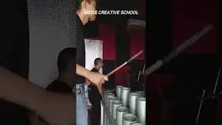 DRUM & PERCUSSION / NOISE CREATIVE SCHOOL ACTIVITY/ RHYTHM THERAPY #musictherapy #rhythmtherapy