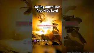 coughing worm VS nuclear bombs #helldivers #helldivers2
