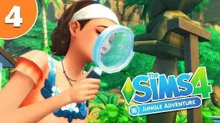 DISCOVERING ARTIFACTS! | EP. 4 | THE SIMS 4 JUNGLE ADVENTURE