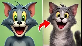 Tom And Jerry All Cartoon Characters In Real Life | Unbelievable Look | Must Watch! 