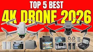Top 5 Best Drones 2026 🚁 | 4K Camera, Long Range & Best Drones for Beginners & Pros