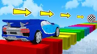 CARS vs BROKEN ROAD in Teardown