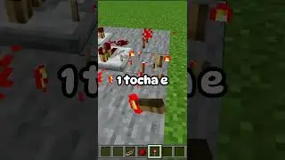 LOOP DE REDSTONE INCR&Iacute;VEL em 10 segundos (Como Fazer) #minecraft