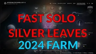 FASTEST SOLO SILVER LEAVES FARM GLITCH - FAST SOLSTICE 2024 ARMOR GLOW EXPLOIT