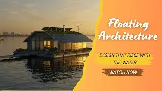 Floating Architecture 🌊 | The Future of Sustainable Design #EcoArchitecture #FutureLiving