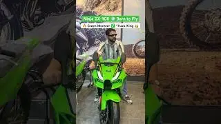 🔥 Green Monster: ZX-10R ✅ Track King 👑 #Ninja #ZX10R #thrill #thrill #adventure #rider