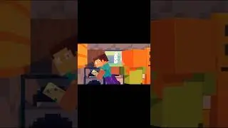 Minicraft alex steve and jobs cartoon #shorts #youtubeshorts #short (1)