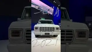 Ford F-100 Eluminator truck at the 2021 SEMA Show.