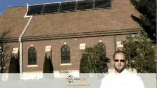 SunMaxx Solar Thermal System at Church in Sidney