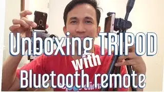 Unboxing Bluetooth Mobile Phone Stand Tripod Remote | Wish App Review #WishesandDreams