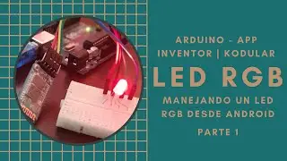 Kodular - Arduino | Led RGB + Bluetooth | 01- Diseñando la App.