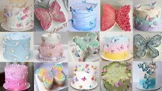 🦋 Pastel Butterfly Cake Ideas | Beautiful & Easy Cake Decorating Inspiration
