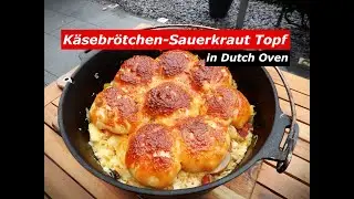 Bier, Kassler Fleisch, Sauerkraut und K&auml;sebr&ouml;tchen  - Winter Eintopf. Dutch Oven , Kazan. One Pot