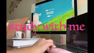 Study With Me Live ☕️ 3 Hours | 50/10 Pomodoro | Rain Sounds