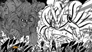 Naruto Chapter 610 - Eight & Nine Tails Vs Ten Tails