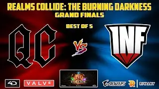 [ DOTA2 LIVE ] Quincy Crew vs Infamous |Best of 5| Realms Collide: The Burning Darkness Grand Finals