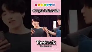Tell me this isn&rsquo;t couple behavior!! Taekook moments #bts #taekook #vkook #shorts #fyp