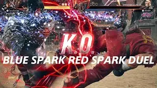 Tekken 8  BLUE SPARK 🆚  RED SPARK DUEL