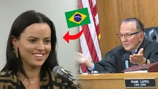 بزانە ڕای دادوەرە میهرەبانەکە چییە بەرامبەر کچێکی بەڕازیلی 🇧🇷⚖️