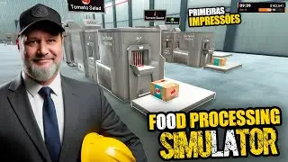 Food Processing Simulator: NINGU&Eacute;M me avisou que era ASSIM! Que SURPRESA! 🤯