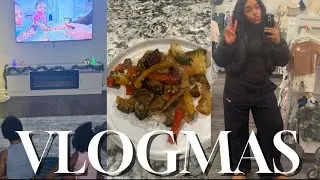 VLOGMAS 11 | Реальная жизнь мамы, кулинария, рождественские покупки и подготовка к новому сериалу