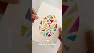 Diy Easter Card#eastercrafts #easter#easterdecor #eastereggs #happyeaster #easterfun #eastersunday
