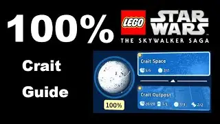 Crait - Crait Outpost 100% Walkthrough - LEGO Star Wars the Skywalker Saga