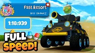 🏁Fast Resort🥇- Full Speed Tournament! - Beach Buggy Racing 2 || #bbr2