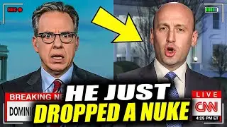 Jake Tapper HUMILIATED LIVE When He REALIZES Stephen Miller IS RIGHT