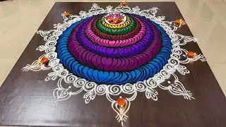 குட்டி கோலம் Daily Rangoli Kolam🌺🌺 #trending #viralvideo #shorts #shortsfeed  #youtubeshorts #yt