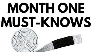 5 Tips for BJJ Students Who Have Been Training for a Month