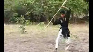Matayoshi kobudo Eiku kata Tsuken Akachu No Eiku De