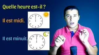 6 تعلم الفرنسية - الساعة - اولى اعدادي مع فرنشاوي