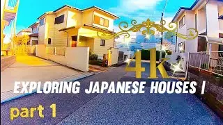4k 60fps HDR Test -  Bike Ride - Modern Japanese Houses