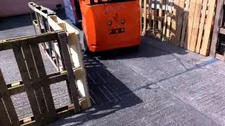 Pivot steer/articulated forklift training
