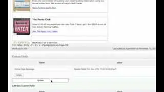 WordPress Bug Fix: Custom Fields Not Working in WordPress 3.4.2