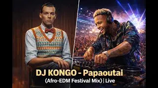 DJ KONGO - Papaoutai (Afro-EDM Festival Mix) | Live