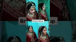 #bridal makeup #trending videos#youtube #artificial beauty 🤗🤗🥰