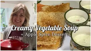 Creamy Vegetable Soup | Apple Spice Dessert | Dolly’s Stampeded Copy Cat Recipe