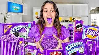 24 HORAS COMIENDO MORADO