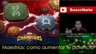 Maestrías, Como aumentar tu potencia!!!