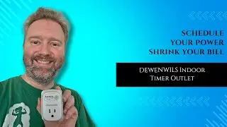Хватит тратить энергию! Обзор внутренней розетки с таймером DEWENWILS, который вам стоит увидеть 🔌