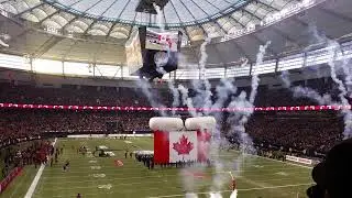 Grey Cup Opening at BC Place in Vancouver#canadafootball#greycup#cfl