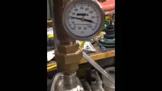 VFD test on centrifugal pump
