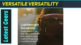 Osprey Fairview 70: The Ultimate Women's Travel Backpack?