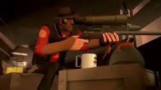 класс охотник ПЕРЕОЗВУЧКА MEET THE Sniper TF2