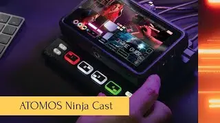 ATOMOS NINJA CAST - Stand-alone switcher, multiview  monitor og broadcast recorder